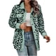 thumbnail image 2 of Chaqueta y abrigo informal de manga larga sin capucha para mujer, nueva chaqueta de manga larga con botones y estampado de leopardo, abrigo camisero para mujer, 2 of 5