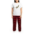 thumbnail image 4 of CafePress - Squirrel With Banjo Women's Light Pajamas - Women's Short Sleeve Print T-Shirt and Pants Light Cotton Pajama Set, 4 of 7