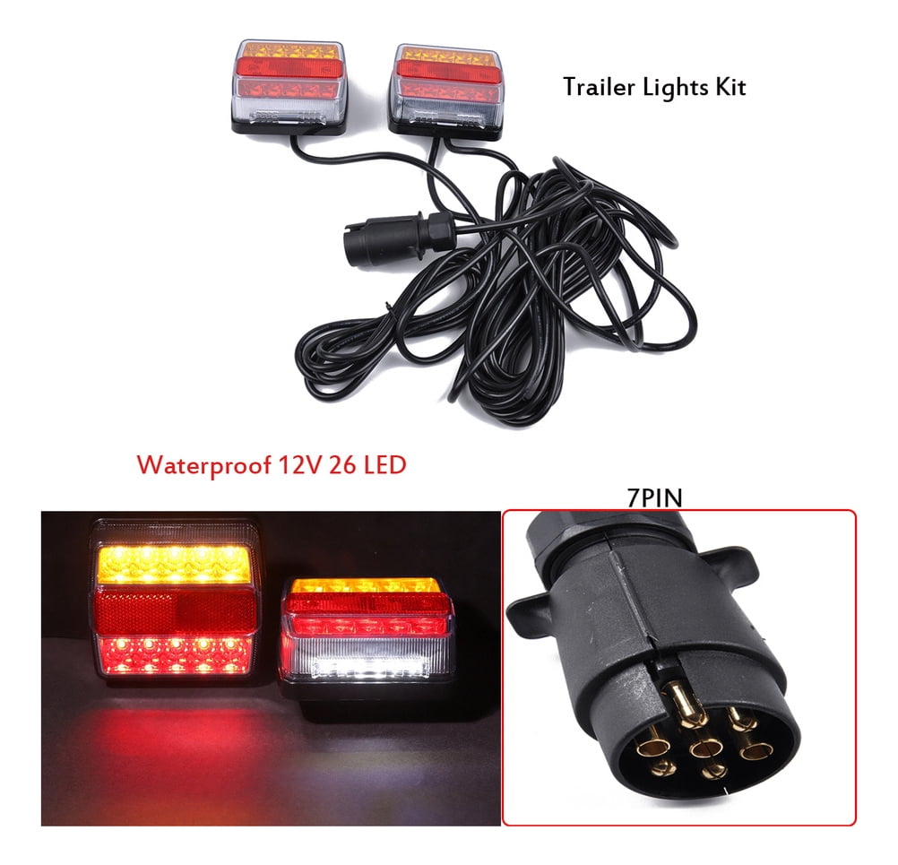 Applicable to Akit Of Waterproof Trailer Lights, 12 V, 26 Led, Tail I