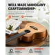 thumbnail image 4 of Ukelele Donner Soprano Caoba de 21 pulgadas con kit para principiantes DUS-, 4 of 7