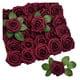 thumbnail image 2 of 50 Piezas Flores de Rosas Artificiales Rosas de Aspecto Artificial de Boda Centros de Mesa Fiesta de Despedida de Soltera Decoración del Hogar,e, 2 of 3