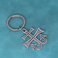 thumbnail image 3 of Fashion Vintage Cross of Studenica Key Chain Monastery Pendant Keychain for Women Men Punk Keyring Jewelry Accessories, 3 of 4