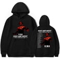 thumbnail image 2 of Sudadera con capucha Rema 2023, gira norteamericana de Rave And Roses, con estampado de merchandising, unisex, estilo hip hop informal, 2 of 4
