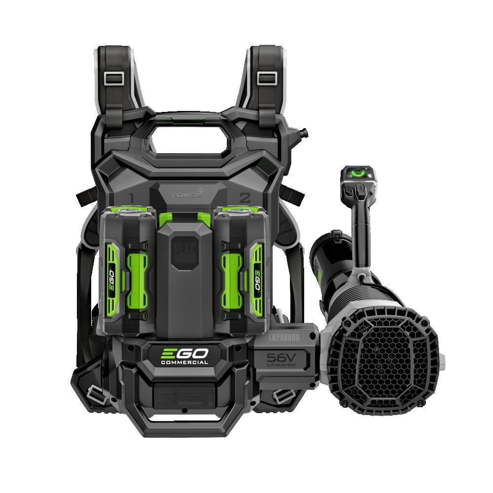 EGO Power+ Commercial Backpack Blower Kit 800 Cfm With 2X 6Ah Battery And 560W Charger