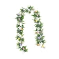 thumbnail image 2 of Guirnalda artificial de Pascua, guirnalda verde con huevos de Pascua, guirnalda floral para B, 2 of 9