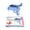 Blue Dinosaur Airplane Launcher Toys with Box#4, variant on Dinosaur Airplane Launcher Toys, Glider Catapult Plane, Outdoor Flying Toy for Kids, Birthday Gifts, B-Day Party Supplies,Blue