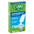 thumbnail image 2 of CURAD Butterfly Closure Waterproof Adhesive Bandages, 1-3/4" x 3/8", Ideal for Wound Care, Box of 12, 2 of 5