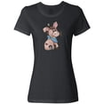 thumbnail image 3 of Inktastic Western Dilly Donkey Women's T-Shirt, 3 of 5