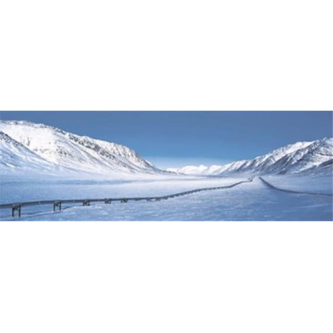 Panoramic Images Ppi29305l Alaska Pipeline Brooks Range Ak Poster