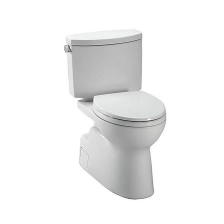 CST474CEFG-01 Vespin Elongated 2 Piece Toilet, Cotton White
