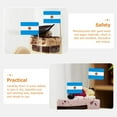 thumbnail image 3 of French Flag 400 pcs Argentinian Decoration Festival Pick National Mini Cuake Topper Argentina Flags Bar Toothpicks Decorative Flag Stick Party Favors Picks Favor Dessert Cupcake Toppers, 3 of 5