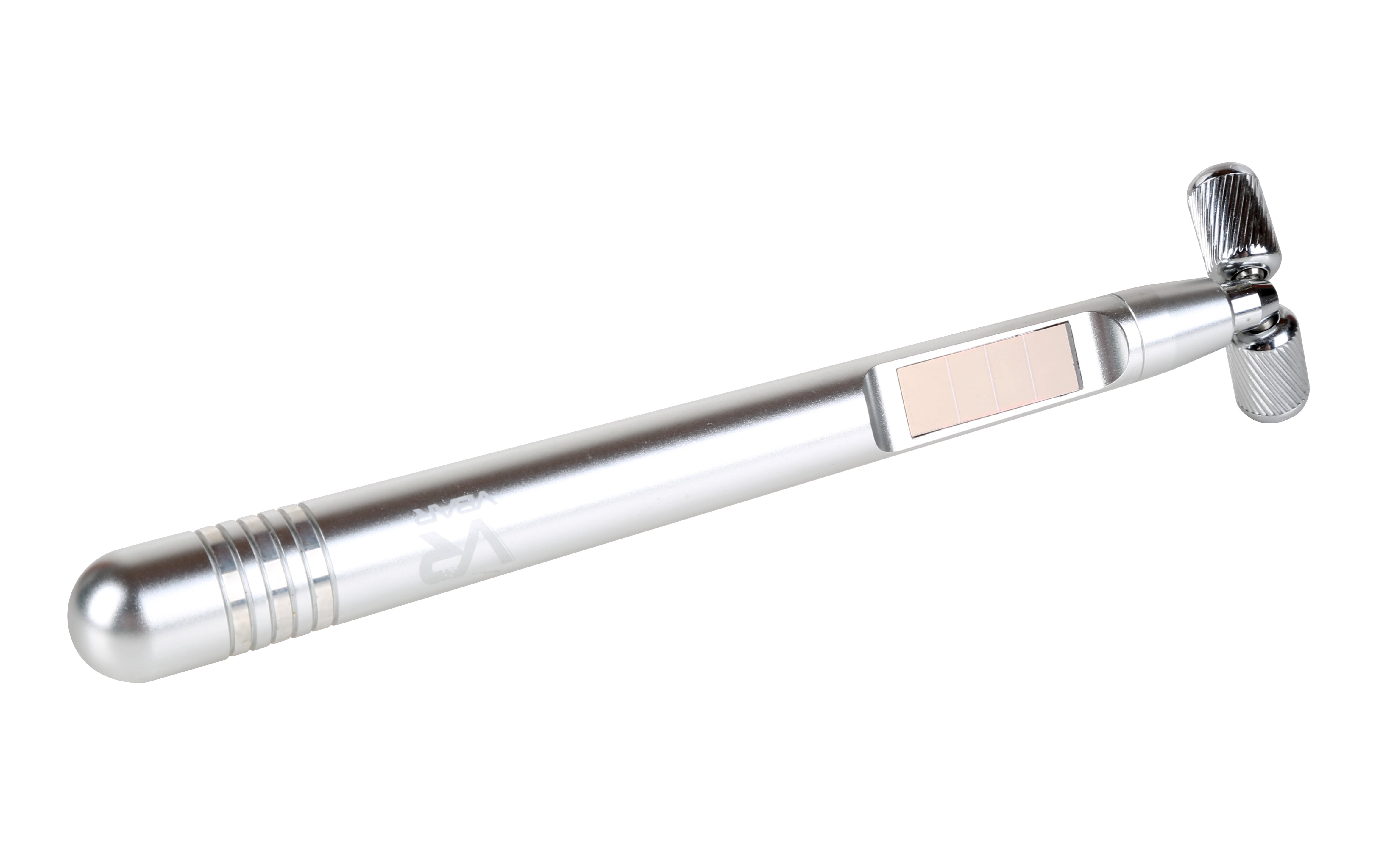 Prospera DL004 Solar Facial Massager V Shape Roller Face Lifting  Skin Care Tool (Silver)