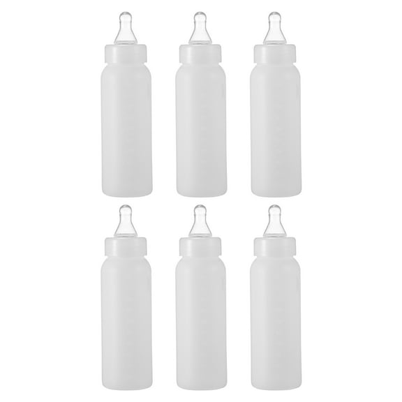 ROSENICE Lamb Feeder White 6Pcs 7.07X1.97X1.97in