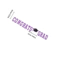 thumbnail image 2 of unbranded Banner Morado Para Fiesta De Graduación Con Exclusivo Y Decorativo Resistente, 2 of 8
