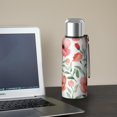 thumbnail image 5 of 20 Oz Pioneer Flower Coffee Tumbler Double Wall Insulated Stainless Steel Water Bottle | Metal Reusable Thermoses Flask with Cup Cap | Leak & Sweat Proof with Anti-Dust Lid, 5 of 7