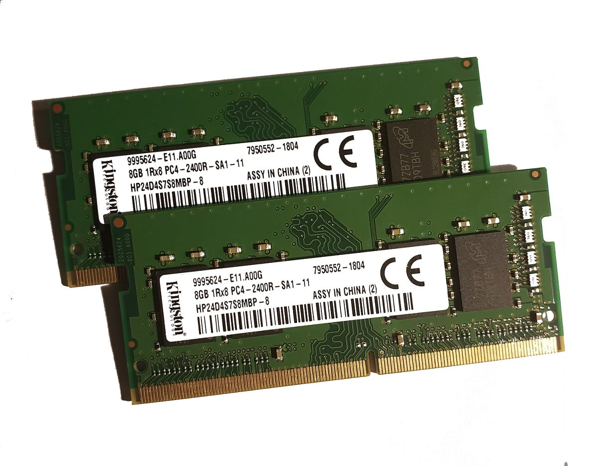 Kingston Hp24D4S7S8MBP8 PC42400RSA111 2x8GB 1.2V DDR4 Sodimm Laptop