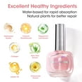 thumbnail image 5 of Gellen 15ml Nail Strengthener, Air Dry Clear Finish Nail Growth Strengthener for Thin Weak and Damaged Nails Repair Solution with Protein Keratin Calcium Nourish Nail Care Treatment, Sakura Scented, 5 of 9