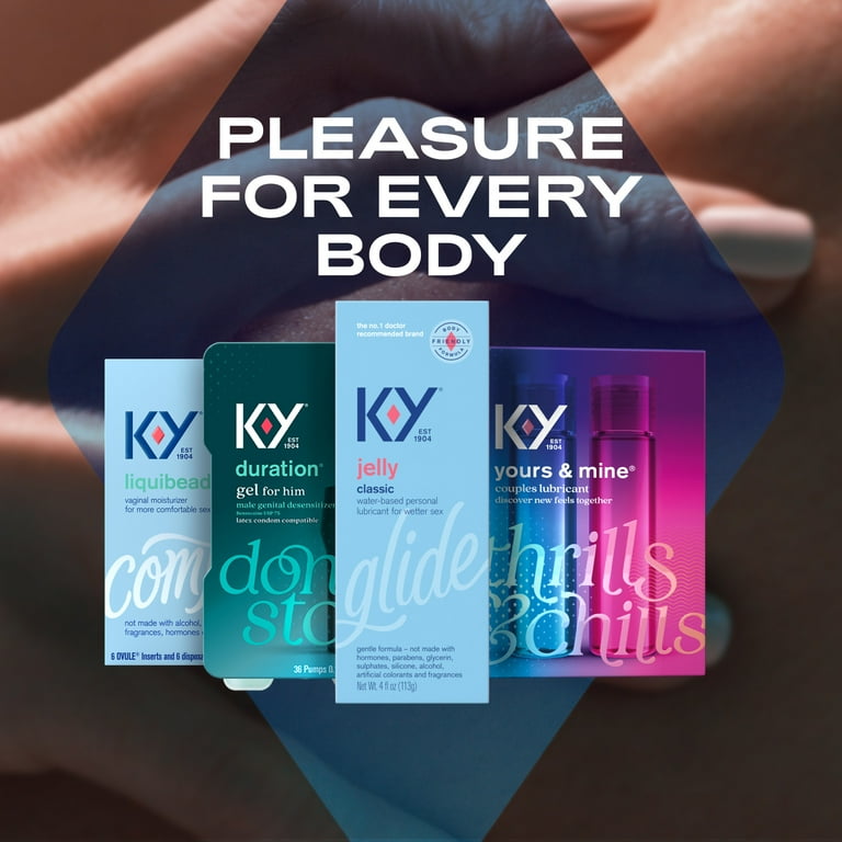 ky gel for lubrication K-Y Jelly Personal Lubricant Water Based - 4 Oz main image 0