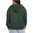 thumbnail image 2 of Womens Essentials Heavyweight Zip Up Hoodie Jacket Loose Fit, 2 of 7