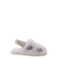 thumbnail image 2 of Wonder Nation Toddler Girls Scuff Flower Slippers, 2 of 5