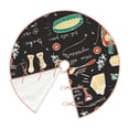 thumbnail image 3 of Kll Vegetable Quiche Christmas Tree Skirt 30",Party Decorations Farmhouse For Christmas Decorations Holiday Party, 3 of 8