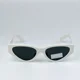 thumbnail image 2 of Miu Miu Women Sunglasses White Dark Grey Cat Eye MU03ZS 1425S0 BRAND NEW, 2 of 6