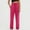 Pink, variant on SIYUDAN Womens Pants Ladies Casual Pants Red Adult Yoga Pants Lounge Pants Wide Legged Pants With Pockets Women Fall Pants