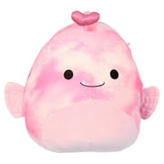 Squishmallows Original 10-Inch Sy The Pink Angler Fish - Official Jazwares Beach Plush - Collectible Soft & Squishy Sea Squad Stuffed Animal Toy - Add to Your Squad - Gift for Kids, Girls & Boys
