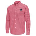thumbnail image 2 of Men's Antigua Red Washington Wizards Ellis Woven Tri-Blend Button-Down Shirt, 2 of 3