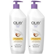 Olay Quench Body Lotion Ultra Moisture with Shea Butter and Vitamins E and B3, 20.2 oz (Pack of 2)