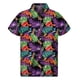 thumbnail image 4 of Camisa hawaiana con estampado 3D de plantas tropicales para hombre, camisas playeras con botones y flores, camisetas de manga corta de verano para hombre, blusas de calle, blusa Aloha, 4 of 5