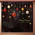 thumbnail image 3 of Christmas Decorative Glass Door Stickers, New Year Window Stickers, Xmas Tree Wreath Balls Snowflake Window Clings Sticker for Glass, Merry Christmas Home Decor for Holiday Party Outdoor Ornament, 3 of 7