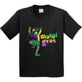 thumbnail image 3 of Inktastic Mardi Gras Jester Celebration Youth T-Shirt, 3 of 5