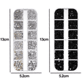 thumbnail image 2 of Diamantes de imitación para decoración de uñas, diamantes de imitación de color con reverso plano para maquillaje Namotu CPB-US-CJZ274-9, 2 of 5