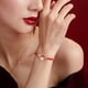 thumbnail image 5 of Pulsera de hilo rojo para Año Nuevo, pulsera flexible con forma de animales, pulsera bonita, joyería, regalos para mujeres y hombres, regalos de San Valentín, pulseras de eslabones para mujer, 5 of 6