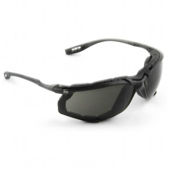 3M-11873 Protective Eyewear, With Foam Gasket And Gray Anti-fog Lens