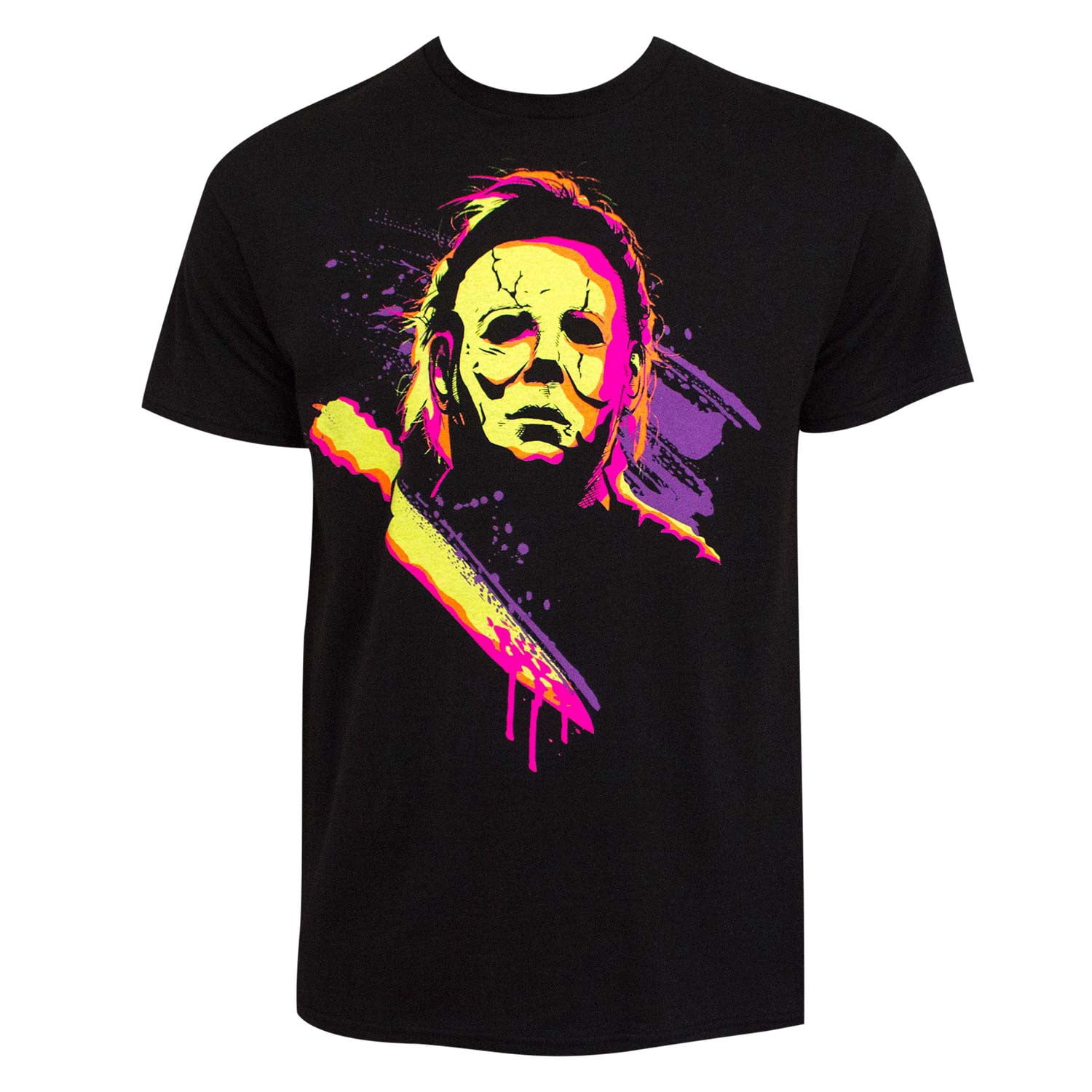 Halloween Michael Myers Neon Men's 