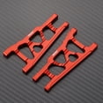 thumbnail image 3 of ZheElen RCGOFOLLOW Front Lower Suspension Arm Enhanced Rc Front Lower Suspension Arm For 1/10 SLASH 4x4 OFF-Road Red, 3 of 5