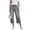 *119-Gray, variant on Women's Denim Capri Pants High Waist Frayed Hem Cropped Jeans with Pockets Solid Color Slim Fit Casual Summer Trousers for Daily Wear