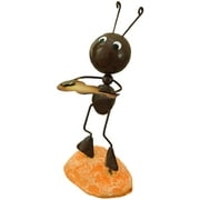 Wekity Wekity Creative Iron Ant FYatue Garden Decoration, Home Office Desk Wall Unique Decor Sculpture, Art Figurines Decoration Home Table Adornment for Living Room Gift for FriendFY-001