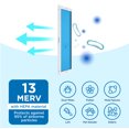thumbnail image 5 of Medify Air 16x25x1 Air Filter, MERV 13 Pleated with HEPA, HVAC Furnace Filter, 2-Pack, 5 of 6