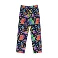 thumbnail image 6 of Goofa Colorful Animals Pattern Printed Soft Pajama Pants for Men, Wide Leg Comfy Casual Lounge Yoga Pants-XX-Large, 6 of 9