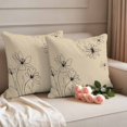 thumbnail image 2 of Floral Outdoor Waterproof Pillow Covers, Spring Flower Decorative Square Throw Pillowcase Sofa Cushion Sham for Patio/Couch/Chair, 16"x16" 2 Pack, 2 of 8