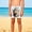 White, variant on ATOGUTA Boys Swim Shorts Kids Swimwear Bathing Suits Quick Dry Beach Board Shorts Size 5T-14, White