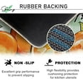 thumbnail image 4 of Spring Summer Orange Kitchen Rugs Set of 2, Stay Fresh Fruit Green Plaid Check Stripes Farmhouse Kitchen Mats Decor, Squeeze Me Seasonal Floor Door Mat Home Decorations -17x29 and 17x47 Inch, 4 of 6