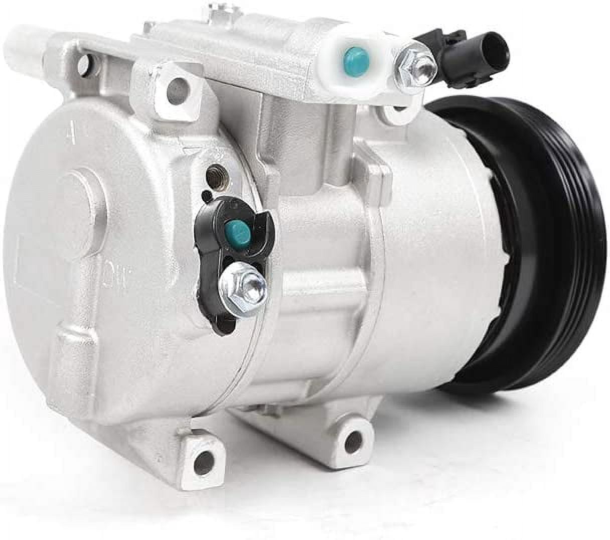 FETCOI A/C AC Compressor For Kia 2006-2011 Rio & Rio5 1.6L CO 10980C Air Conditioner Compressor with Clutch