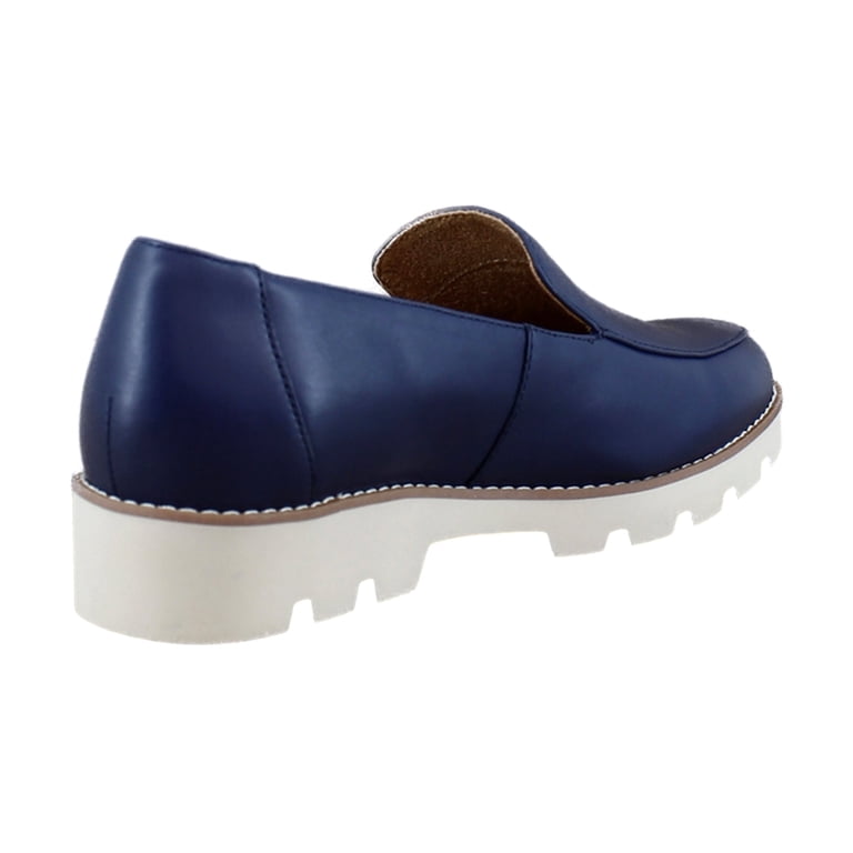 Vionic Kensley Women's Loafers & Slip-Ons Navy Leather Size 6.5 W