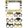thumbnail image 4 of 1 set of Paper Glasses Prop 2023 Graduation Party Glasses Graduation Photo Booth Frame, 4 of 5