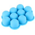 thumbnail image 4 of Plateau de congélation en silicone, 10 trous, récipient réutilisable avec couvercle pour aliments pour bébés faits maison (bleu), 4 of 4