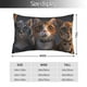 thumbnail image 2 of Balery Wide Eyed Cartoon Cats Funda de Cojín Estampada, Regalos para Mujeres, Regalos de Amor para Ella, Regalos para Novia o Esposa, Funda de Almohada-20"x30", 2 of 6